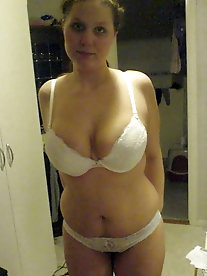 Gorgeous BBW M-I-L-Fs are posing undressed for fun